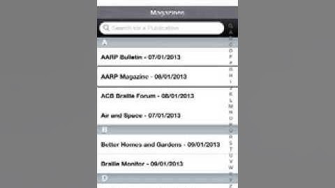 IOS Accessible App Spotlight - NFB Newsline