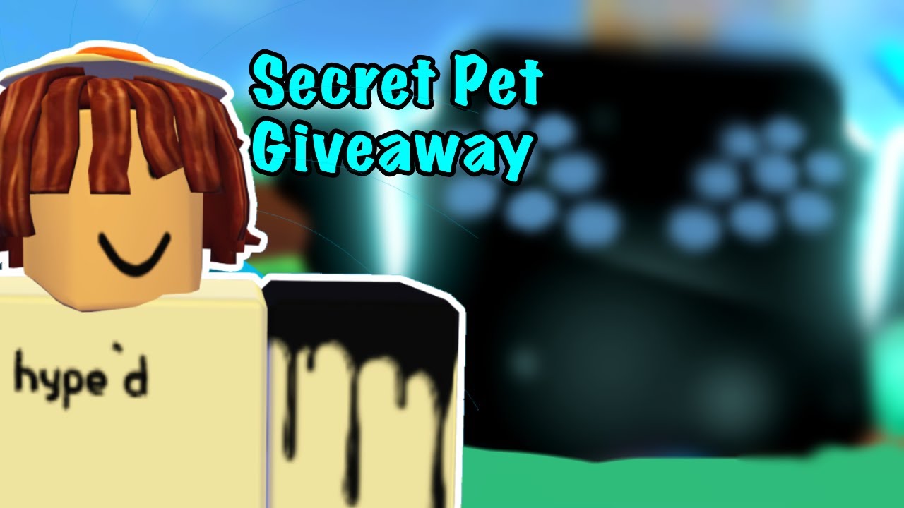 [CLOSED] Secret pet giveaway (Roblox Science Simulator)