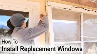 How to Install A Replacement Window On A House With Wood Siding