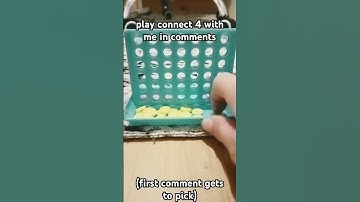 Continuing Next Video #comment #connect4