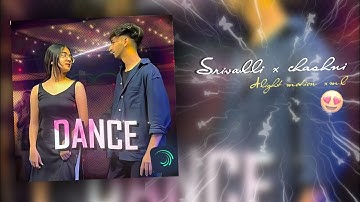 Srivalli x chashni 💕 || Ae inspired alight motion preset xml