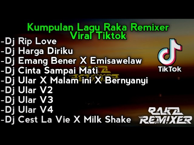 Kumpulan Lagu Raka Remixer Yang Viral Di Tik Tok class=