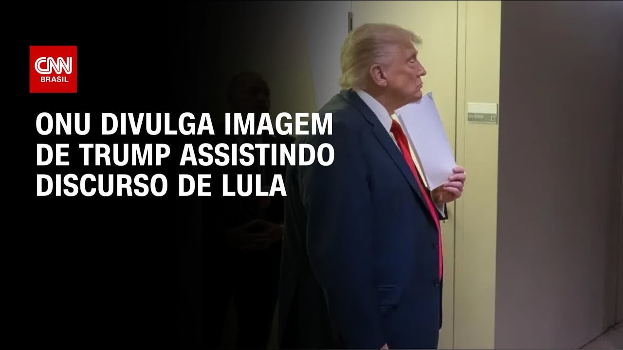 ONU divulga foto de Trump assistindo Lula discursar na Assembleia Geral | BASTIDORES CNN