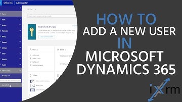 How to Add a New User in Microsoft Dynamics 365