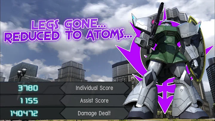 GBO2 Gelgoog: Legs gone... reduced to atoms...