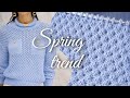 Trending! OPAQUE mesh: knit with SINGLE YARN! FASHION KNITTING PATTERN