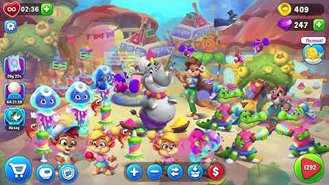 Fishdom 1292 Hard Level - NO BooSTERS