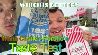 White Castle & Portillo’s…FOR THE FIRST TIME! | Which is better?!