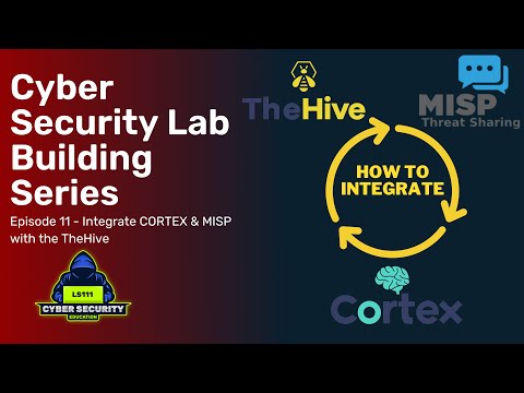 How to Integrate Cortex & MISP with TheHive in your SOC - Virtual Lab Building Series: Ep11