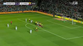 Lionel Messi Magical Free Kick vs Colombia ( 2-0 ) 720pHD