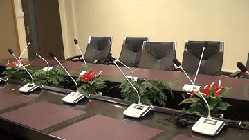 GONSIN Conference System 4200 PART 4： speaking mode and camera tracking