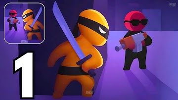 Stealth Master Gameplay Walkthrough #1 - Tutorial (iOS,Android)