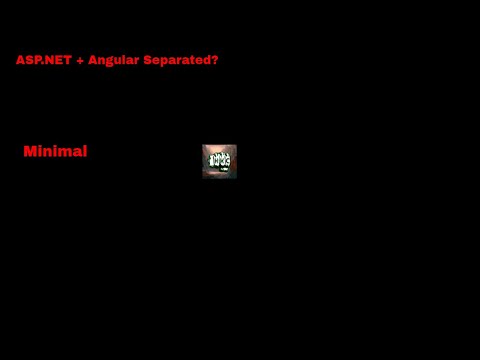 ASP.NET with Angular Minimal
