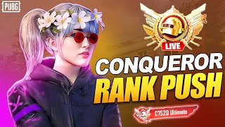 🔴 Conqueror Push Top 10 | PUBG Mobile