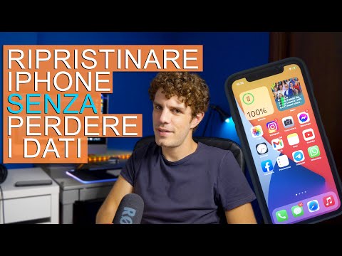 Come Ripristinare iPhone Senza Perdere Dati Tutorial 2021