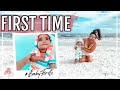 BABY'S FIRST WORD!! 😲| TAKING OUR BABY GIRL TO THE BEACH FOR THE FIRST TIME 🏖| Page Danielle