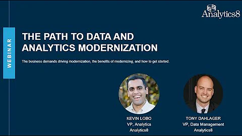 The Path to Data and Analytics Modernization Webinar