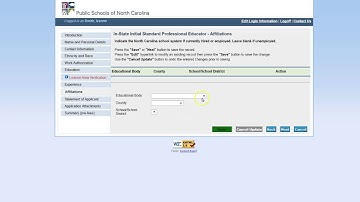 NCSU-NCDPI instate Initial Licensure Application