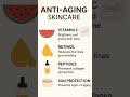 Anti-Aging Skin Care Routine #skincare #brightskin #skincareroutine #beautyhacks #glowingskin