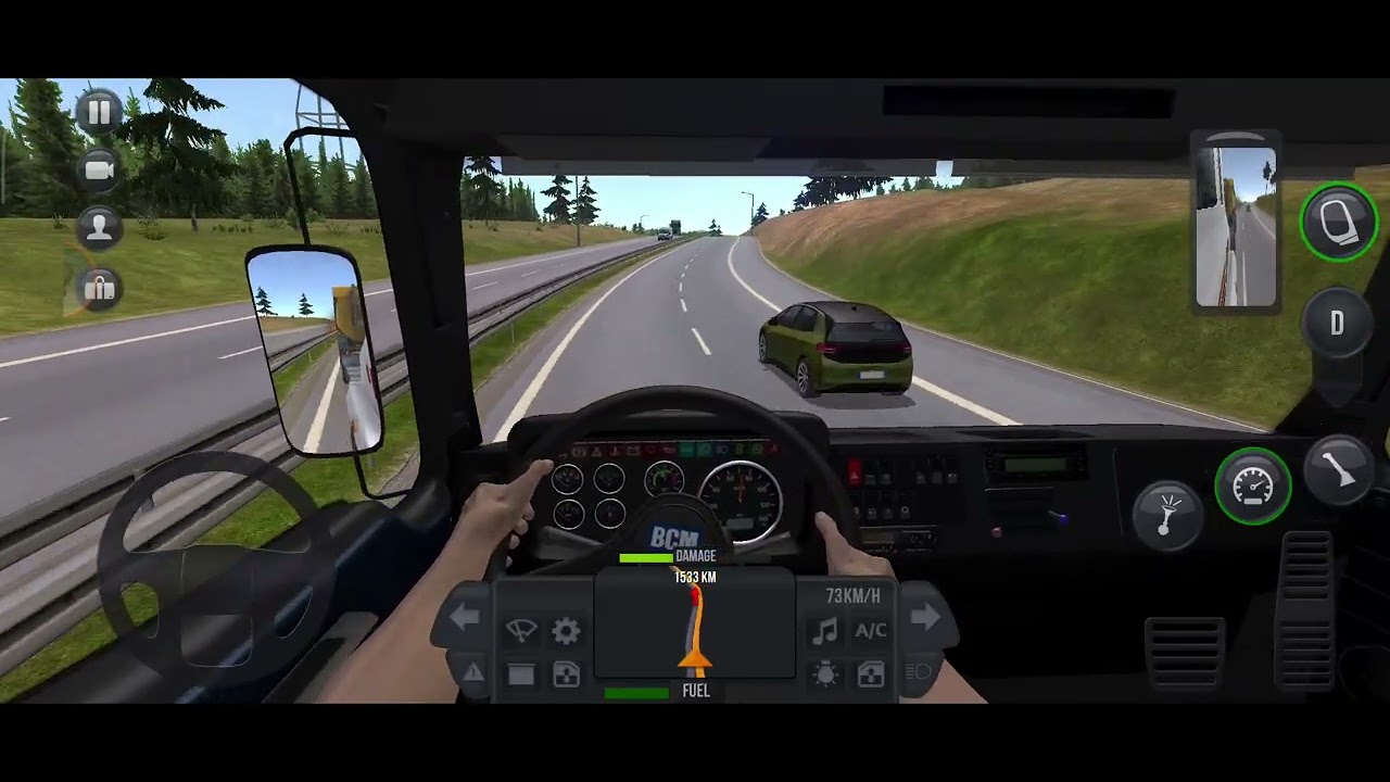 The Most Realistic Truck Simulator (Gameplay Review) New game play on truck emulator dumper 😯🛣️