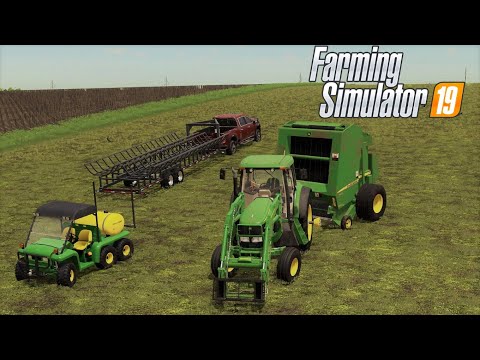 Making Bales In A Calming Manor (FS19 Homeowners Series)