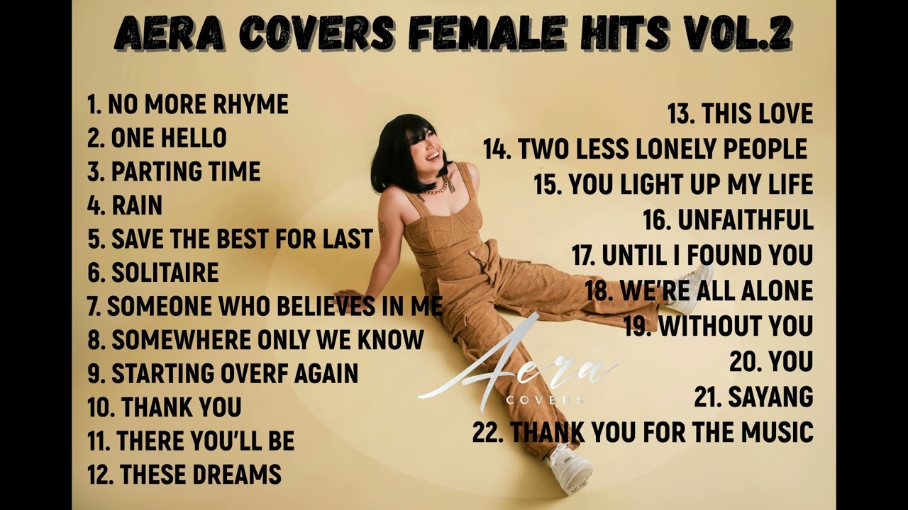 AERA COVERS FEMALE HITS VOL 2