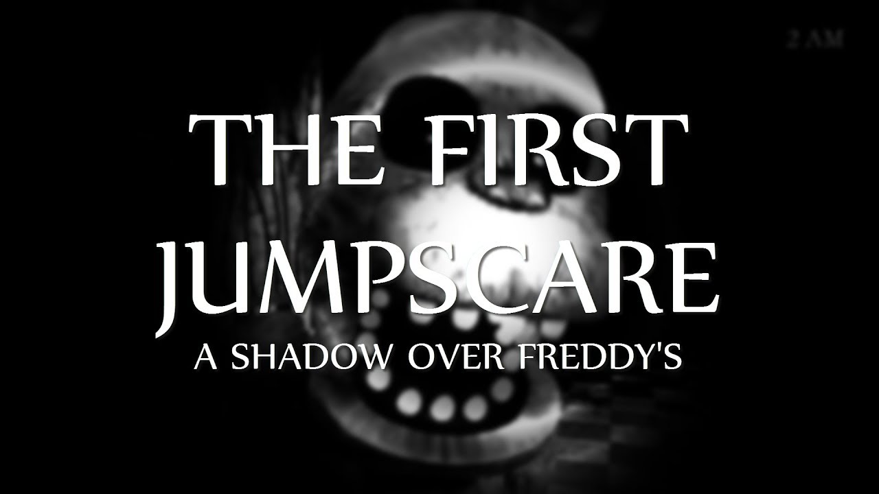 YouTubers' Reactions To: The First Jumpscare (A Shadow Over Freddy's)