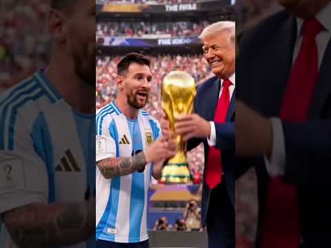 FIFA  and TRUMP congrats Messi in messy way )))  #messi #argentina #fifa #trumpnews #trump