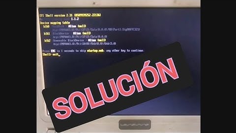 Canaima letras rojas con letras amarillas y blancas en la pantalla ( problema de BIOS)