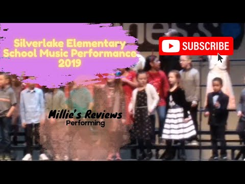 This isn't about me singing. This is about how I love to perform! Silverlake Elementary School Music Performance