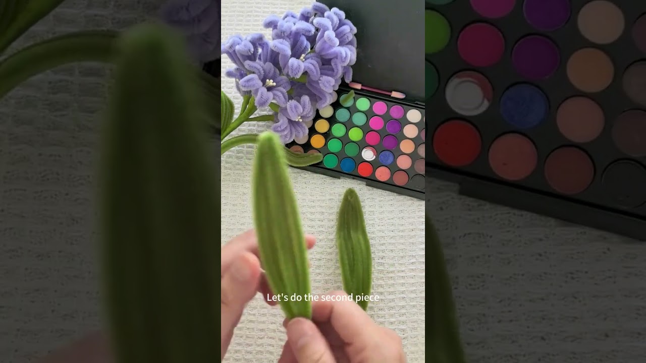 Pipe cleaner hyacinth flower DIY #diy #Creative pipe cleaner ideas#Twist ties#pipecleanercraft