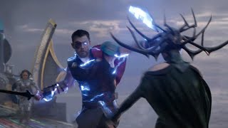 Thor and Valkyrie vs Hela | Thor: Ragnarok [IMAX 4K]