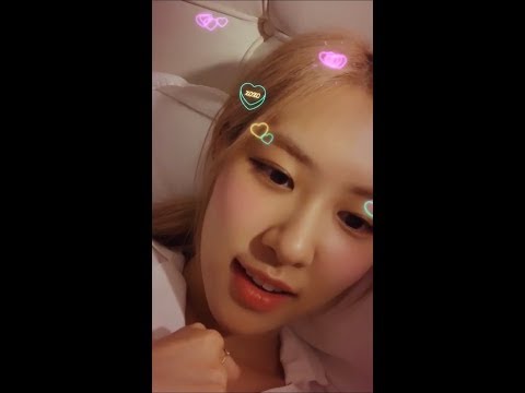 BLACKPINK Rosé Instagram Live | September 1, 2019 | Talking About Her Solo