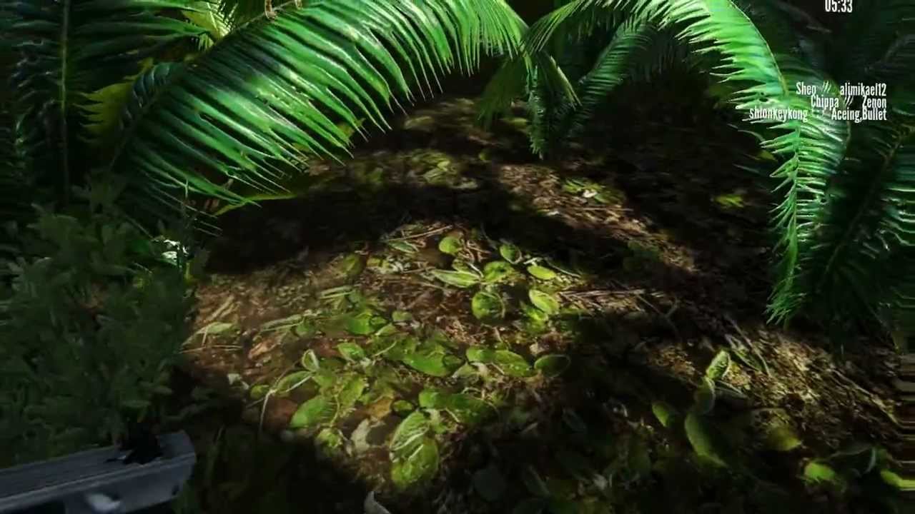 Lets play: Primal Carnage part 2 Trappers Camping in the bush