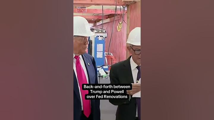 Back-and-forth between Trump and Powell