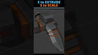 Speed-modeling a ROBOTIC SPIDER in Blender #shorts @Imphenzia