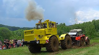 🚜Soviet tractor K-700A KIROVETS pulling | Traktor Pulling | The sound of Kirovets | TURBO DIESEL