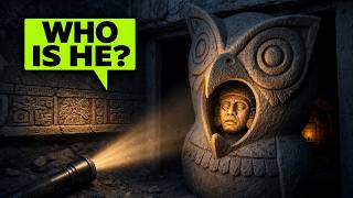 The Owl That Guards a Human Face Inside a 1400 Year Old Tomb