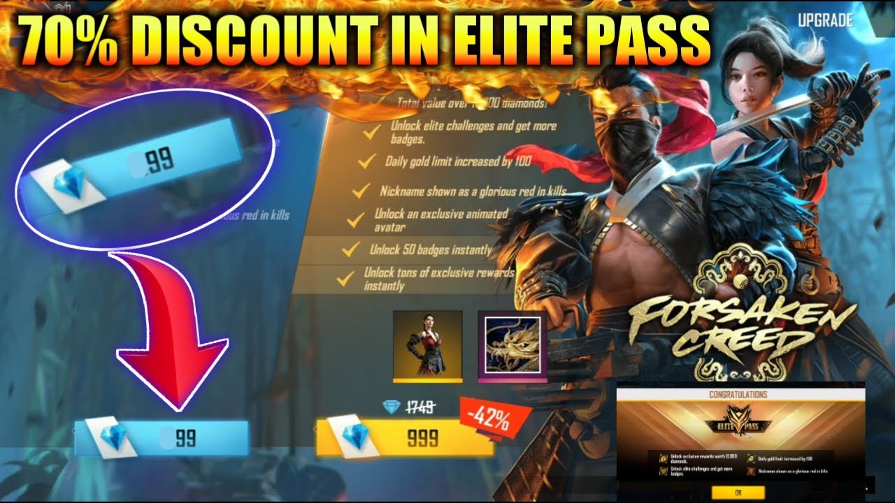 70 Discount In Elite Pass Free Fire Session 25 Elite Pass Full Review Wemakegamers Youtube