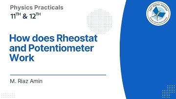 How Does a Rheostat or Potentiometer Work? (In Urdu / Hindi)