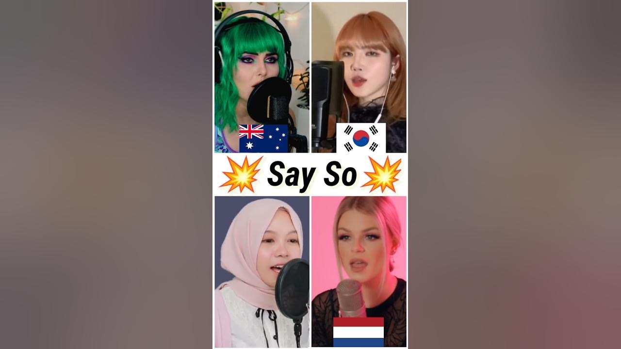 Who sang it better: Say So ( australia, netherlands, south korea, indonesia ) Doja Cat #shorts