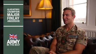 Catching Up With Gladiators Winner Major Finlay Anderson | British Army
