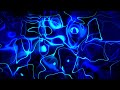 Bright Abstract Neon Blue Lines Looped Animation Video Background | Free Footage