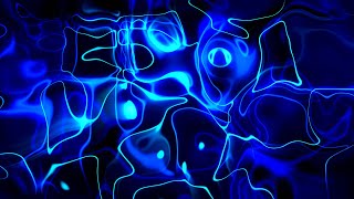Bright Abstract Neon Blue Lines Background video | Footage | Screensaver