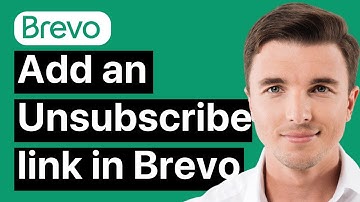 Hoe voeg ik een afmeldlink toe in Brevo (eenvoudig)