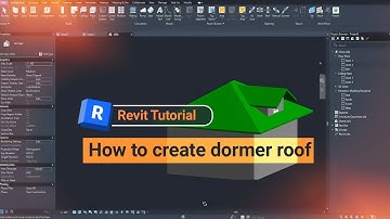 Revit Tutorial: How to Create Dormer Roof