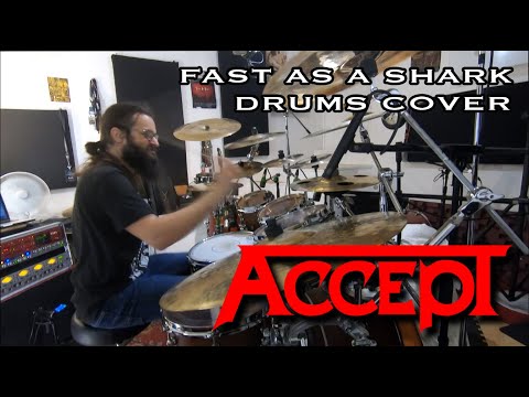 Accept - Fast As A Shark - Drums Cover by Kevin Paradis