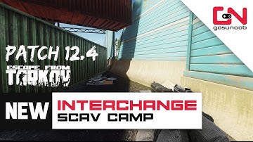Escape From Tarkov New Interchange Scav Camp Extract Point Location - Patch 12.4