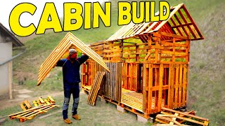 DIY Cabin from Pallet Wood #2