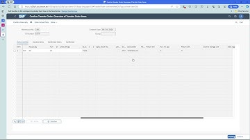 SAP Fiori (WM Process 1) - Step 9 Confirm Transfer Order